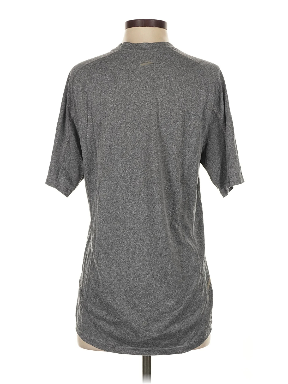 Brooks Women Gray Active T-Shirt S thumbnail 2