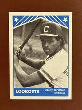 1983 Danny Tartabull TCMA #6 Chattanooga Lookouts Minor League Baseball Card~NM