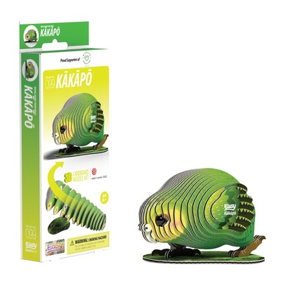 EUGY D5076 Kakapo 3D Model Craft Kit,