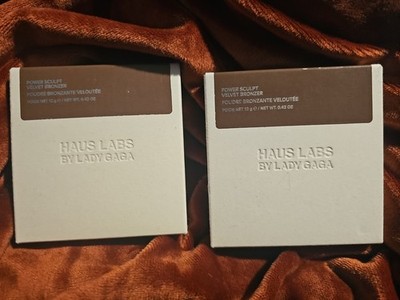 1 BOXES Haus Labs by Lady Gaga Power Sculpt Velvet Bronzer ~ Deep Level 12