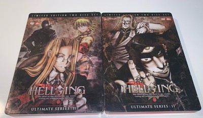 Hellsing Ultimate Series 2 & 3 Limited Edition Anime Steelbook DVD Set