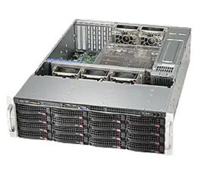 Supermicro SuperChassis CSE-836BA-R920B Black 3U Rackmount Server Chassis