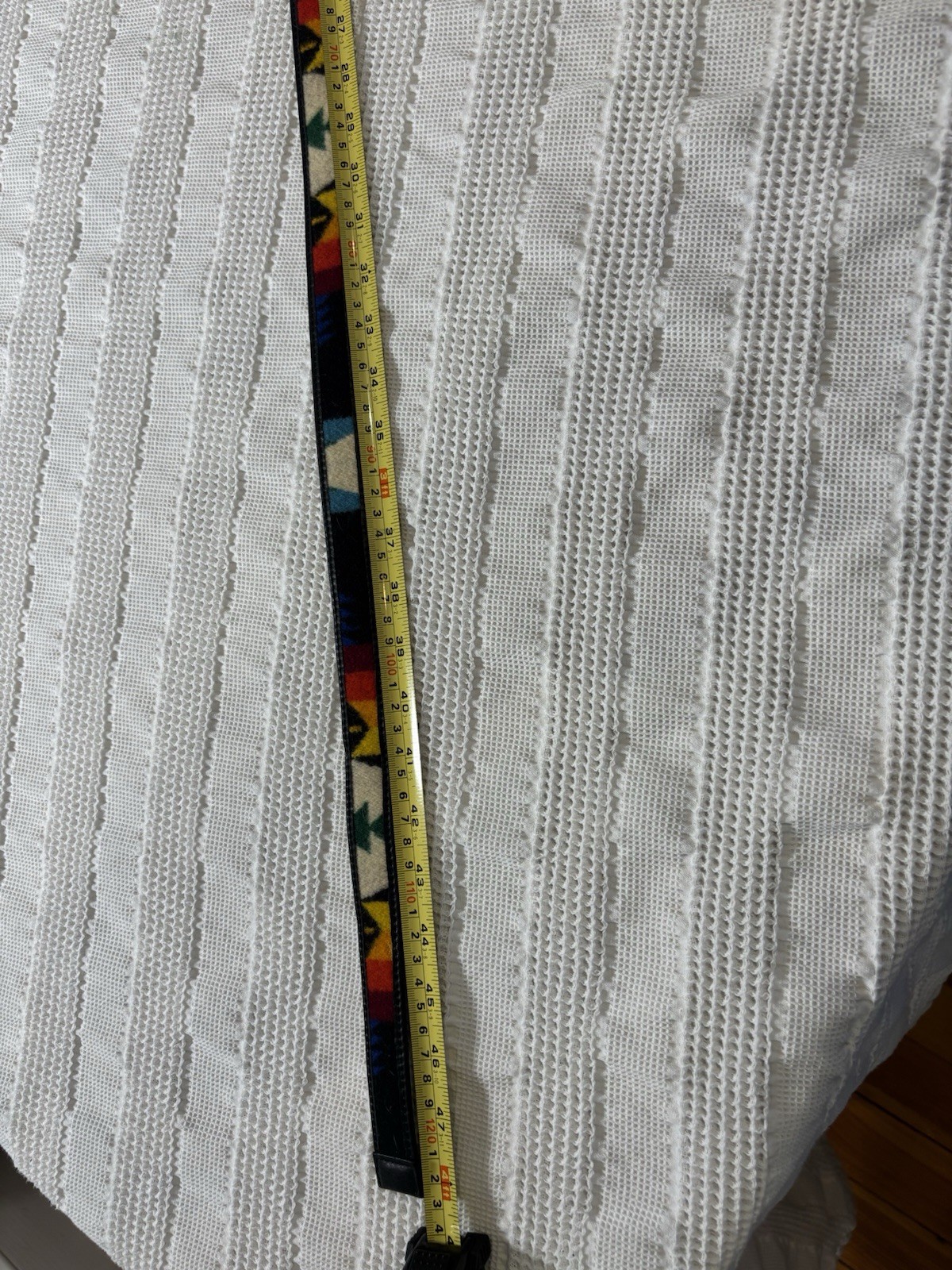 Pendleton Reversible Double-Ring Belt Black And W… - image 9