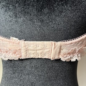 La Perla Sheer Embroidered Lace Underwire Bra &ndash; Blush Pink - 34C