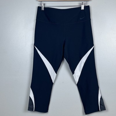 Nike Women's Dri-Fit Power Legend Capri Leggings 833326-010 Size M; Active, Yoga