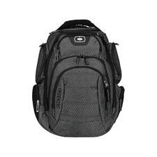 Gambit 17" Laptop Backpack Solid Graphite Travel Work School Bag