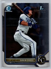 2022 Bowman Draft #BDC-6 Gavin Cross Chrome