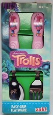Dreamworks Trolls Easy Grip Flatware BPA Free zak ages 3 