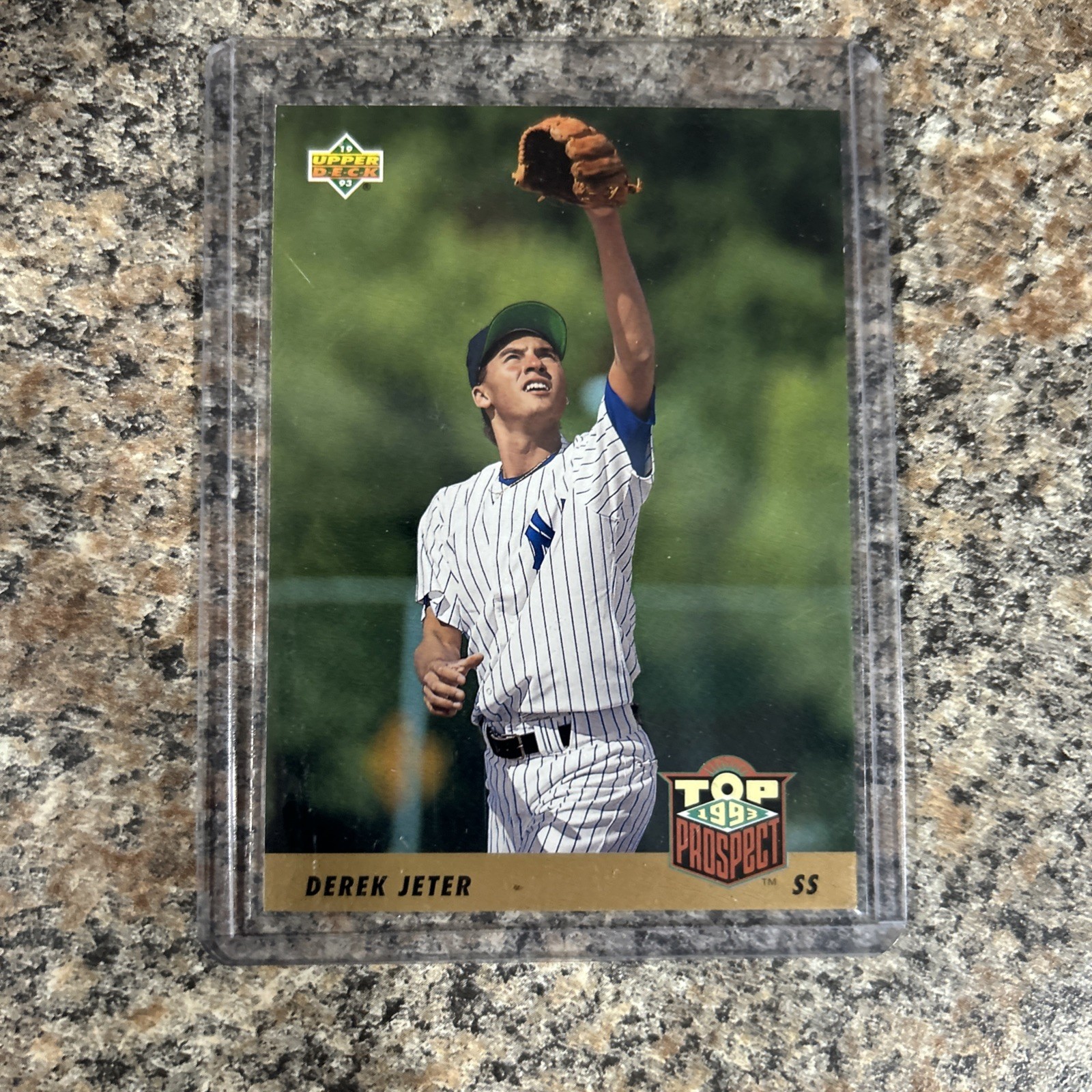 1993 Upper Deck - Top Prospect Derek Jeter #449 (RC)