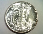 1943 WALKING LIBERTY HALF UNCIRCULATED UNC. NICE ORIGINAL COIN FROM BOBS COINS