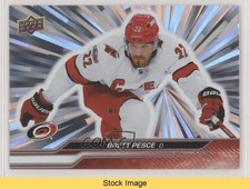 2023-24 Upper Deck Series 1 Outburst Silver Brett Pesce #34 READ 18fy