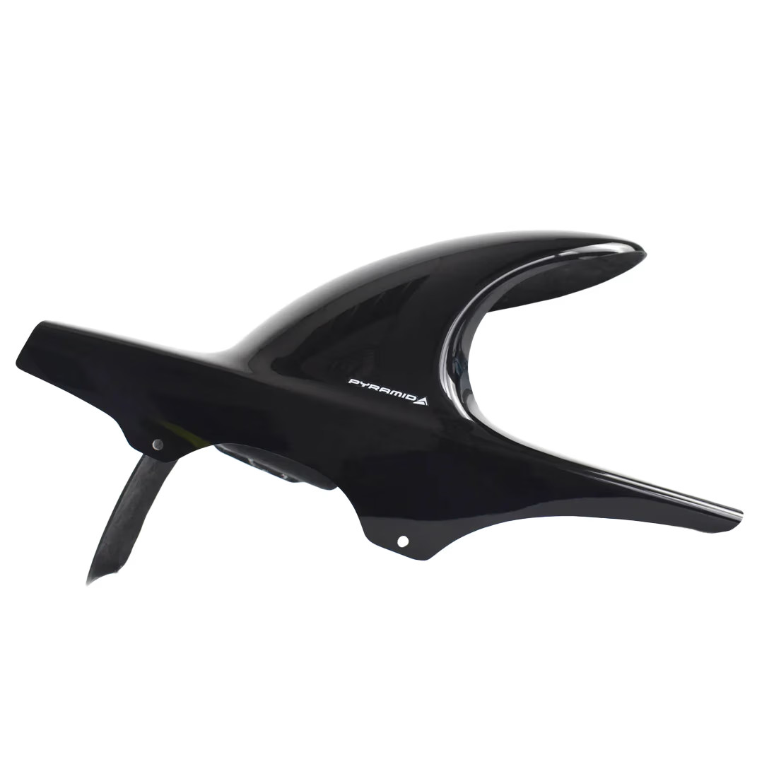 Pyramid Motorcycle Motorbike Hugger Black - Kawasaki ZX-6R Ninja