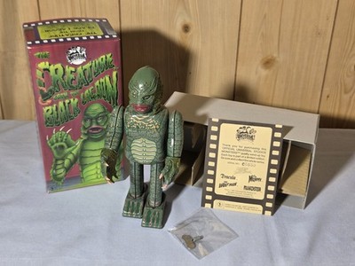 Vintage UNIVERSAL MONSTERS THE CREATURE FROM THE BLACK LAGOON WIND UP JAPAN MIB