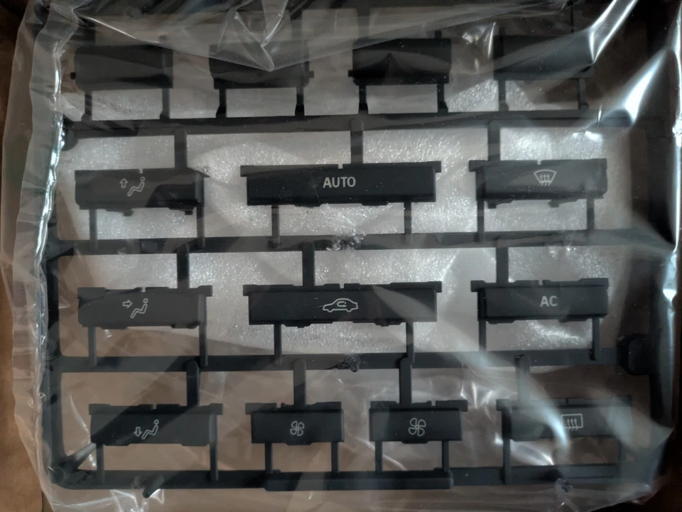 SAAB 12781997 Nuevo NOS Genuino OEM Kit de Botones Control de Climatización 9-3 2003-2008 Foto 2 de 2