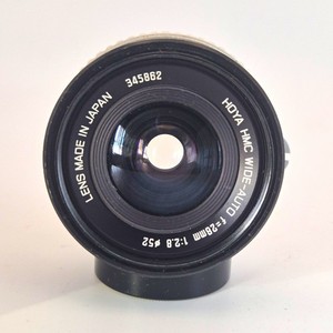 Hoya HMC Wide-Auto 28mm f/2.8 Vintage Wide Angle Lens Nikon F Mount Tested