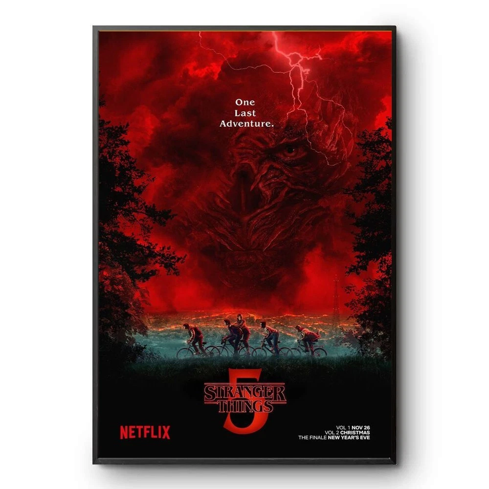 Stranger Things 5 One Last Adventure Official Poster