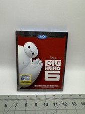 Big Hero 6 Blu-ray  DVD  Slipcover No Digital Copy