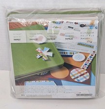 NEW Creative Memories Picfolio Quick Kit 8x8 Family Album - Green Sealed
