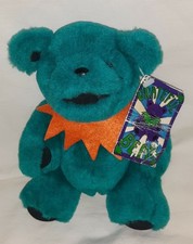 Grateful Dead Bear VINTAGE Native Art Company Teal/Orange w/Opposable Limbs RARE