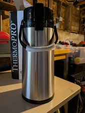 Curtis ThermoPro 2.2 Liter Stainless Steel Lined Airpot with Lever