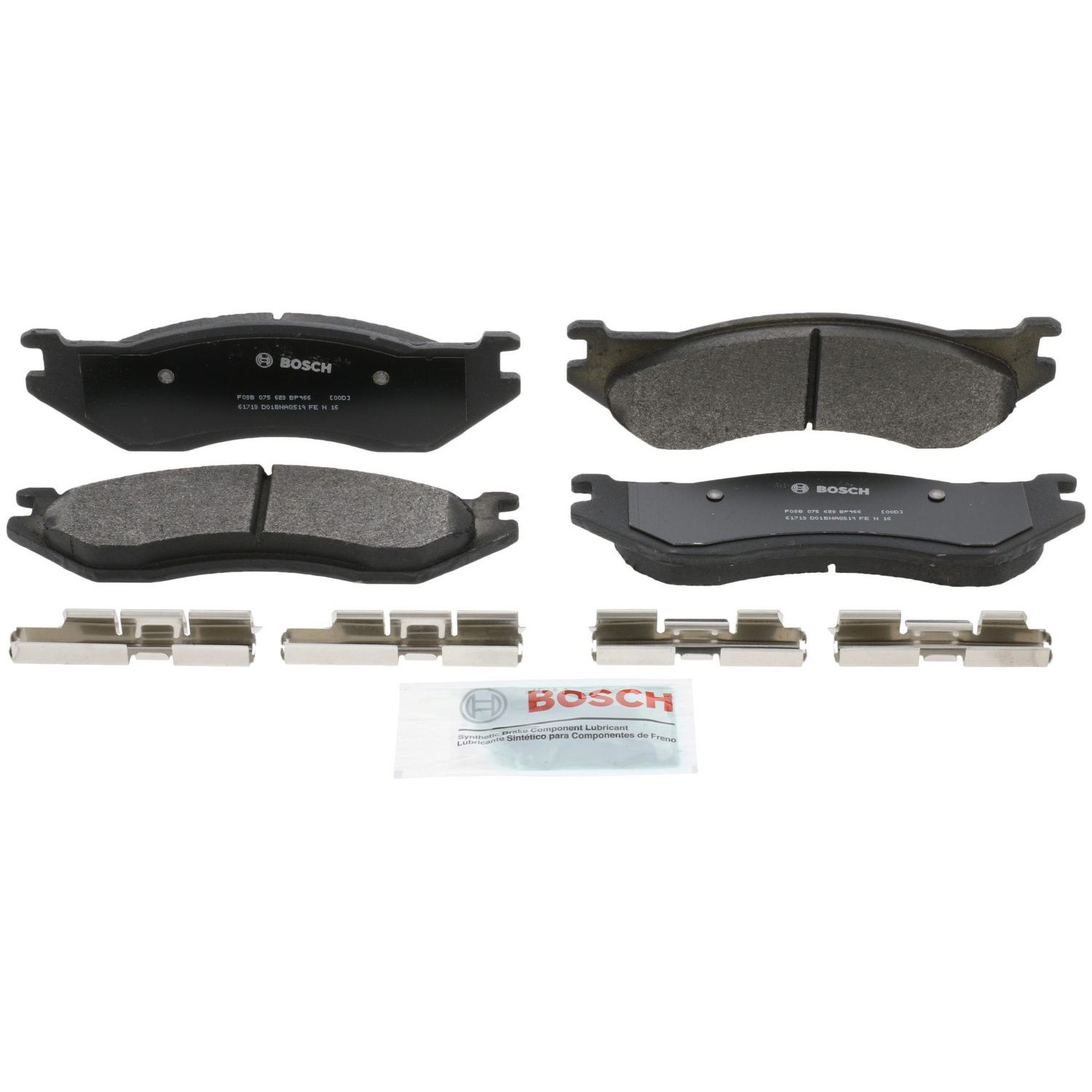 Bosch BP966 QuietCast Brake Pads for 03-06 Dodge 1500 Van Durango