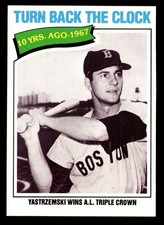 1977 TOPPS #434 CARL YASTRZEMSKI RED SOX