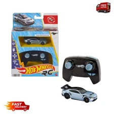 Hot Wheels RC 1:64 Scale Ford Mustang GTD, Battery-Powered Remote-Control Toy