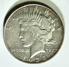 1935-S Peace Dollar – 90% Silver – Free US Shipping