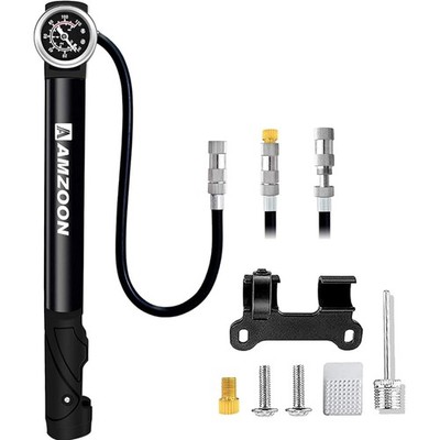 Fahrradpumpe Manometer Verstärkter Schlauch Fahrrad Fahrradpumpe