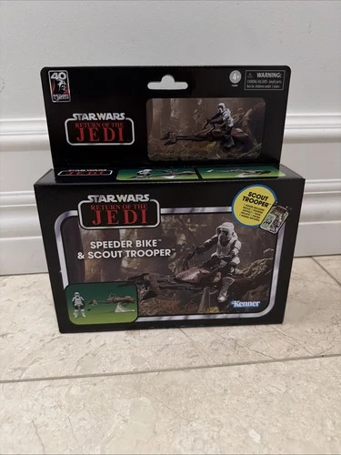 Star Wars Speeder Bike & Scout Trooper The Vintage Collection Return Of The Jedi