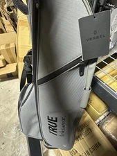 VESSEL Sunday 2.0 Stand Bag - 2-Way Divider - Grey tech - Single Strap