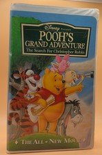 Pooh's Grand Adventure: The Search for Christopher Robin VHS Disney Clamshell