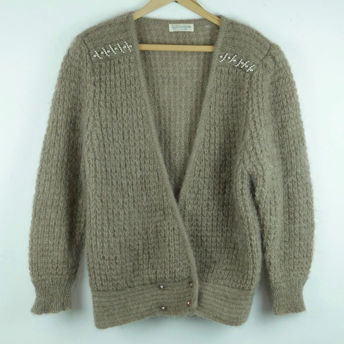 Vintage Mohair Cardigan Indiana Women's Vintage Sweaters for sale