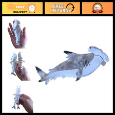 Hammerhead Shark Hair Clip - Acetate Claw Clip for Thick Hair, Stylish Big Hair