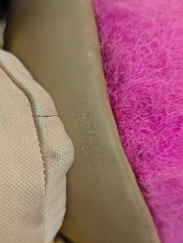 Troll del tesoro novità asso 1991 vintage (14") - capelli rosa e gemma pancia rosa - Foto 8 di 10