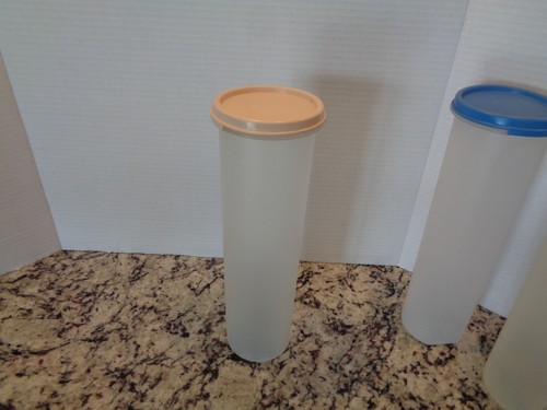 Guardián de espagueti rosa Tupperware con divisor inserto contenedor de pasta y tapa #1661 - Imagen 8 de 8