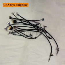 14pcs LCD screen cable Kit support Universal LVDS Cable for LED LCD driver board