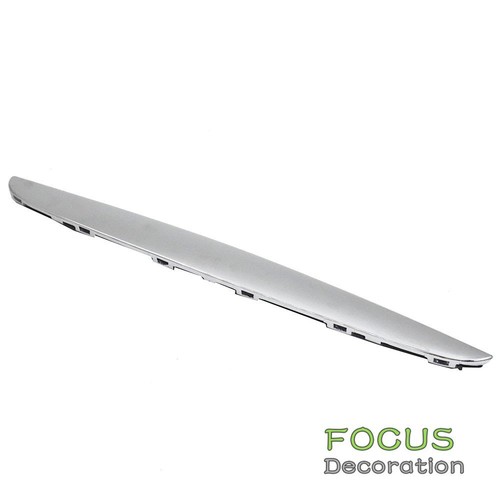 For 06-08 BMW E90 E91 3-Series 2 Pack Front Hood Cover Chrome Trim Above Grille - Picture 4 of 4