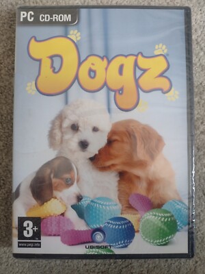 DOGZ 1 - WELPEN SIMULATOR SPIEL - PC CD UBISOFT 2006 3+ - NEU & VERSIEGELT WIN 2000/XP
