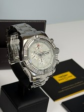 Breitling Super Avenger II SUPER RARE **FACTORY DIAMOND BEZEL!!** 48mm, 2017 9