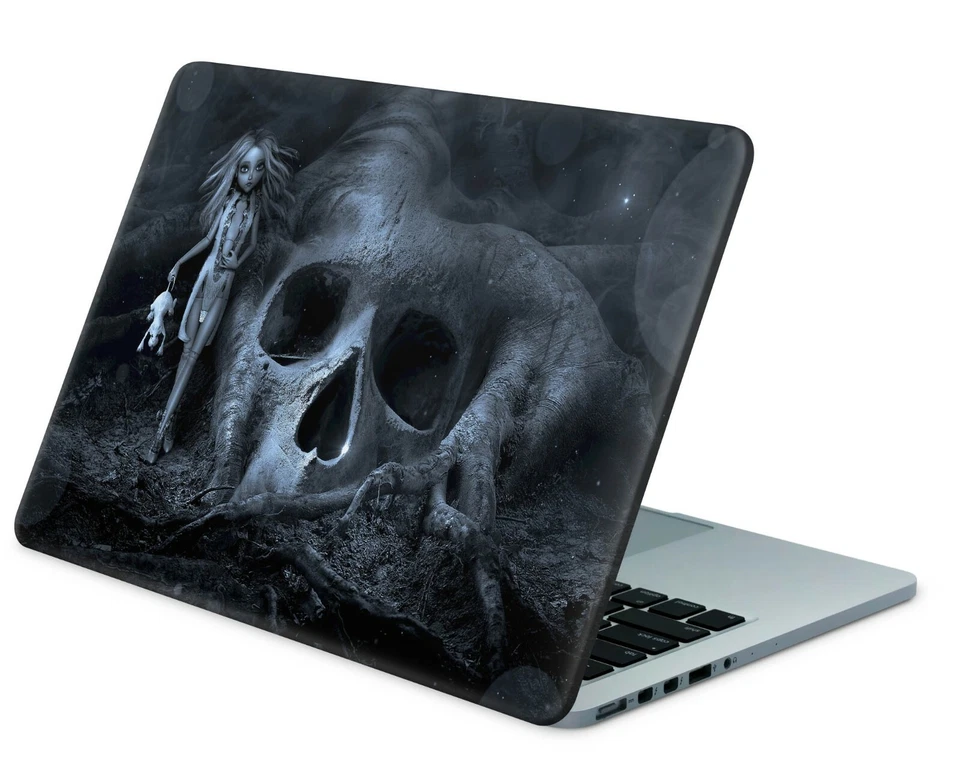 Universal Laptop Skin Notebook Netbook MacBook Aufkleber Sticker Skull Tree - Bild 1 von 1