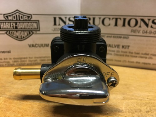 61338-94D BENZINHAHN HARLEY® FÜR ALLE BIG TWIN® MODELLE AB 1994 UNTERDRUCKSYSTEM - Bild 4 von 4