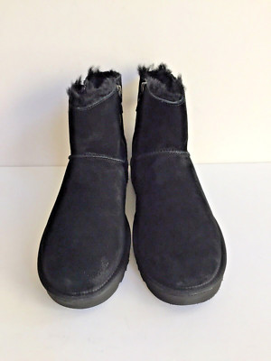 靴 UGG CLASSIC MINI DOUBLE ZIP 25cm UGG Classic Dipper Chestnut Zip Boot/Booties Women's US
