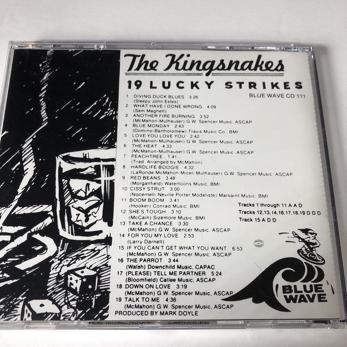 THE KINGSNAKES 19 Lucky Strikes Blues Music CD 1989 | eBay