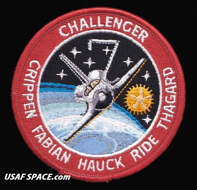 VINTAGE - ORIGINAL - LION BROS STS-7 Challenger NASA SPACE SHUTTLE ...