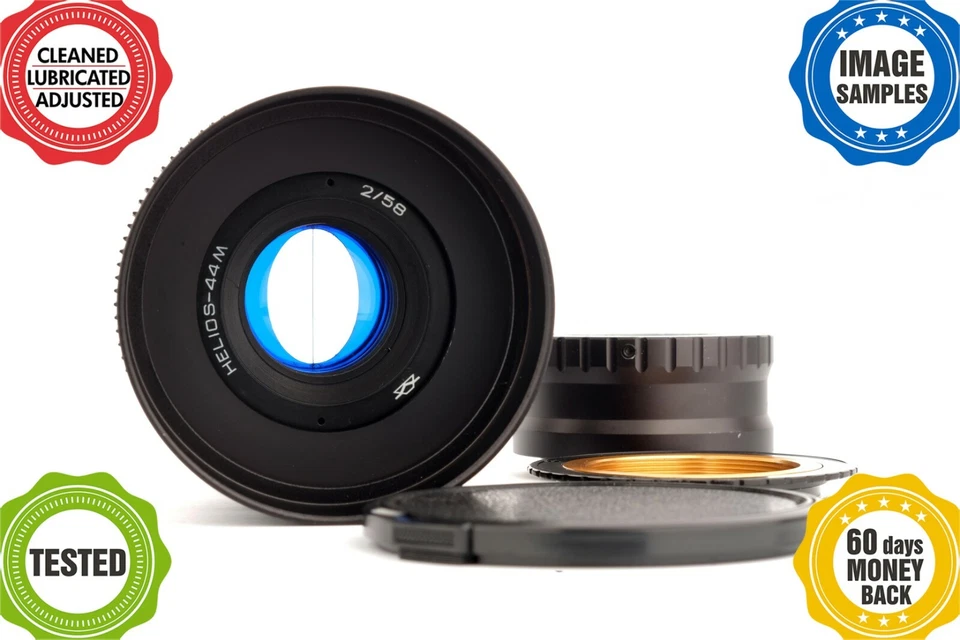 HELIOS 44 2/58 Cine lens with ANAMORPHIC BOKEH&FLARE *Your camera adapted!* - Image 3 of 4