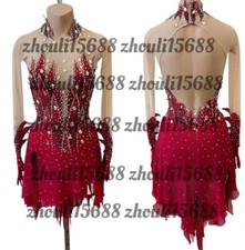 New ice figure skating dress Baton rotating dress custom size