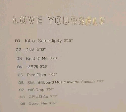 BTS Mini Album Vol. 5 - Love Yourself 承 'Her' by BTS (CD + Booklet (100 P) +... - 第 4/4 張圖片