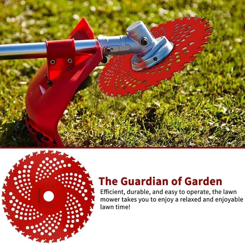 2/4 Stck. 9 Zoll x 36 Zähne hartmetallbestücktes Klingenset für Freischneider Trimmer Unkrautfresser - Bild 10 von 18