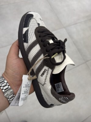 ADIDAS SAMBA OG NOTITLE COW PRINT | eBay UK